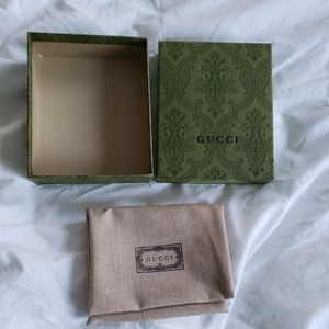 GUCCI box and gift bag